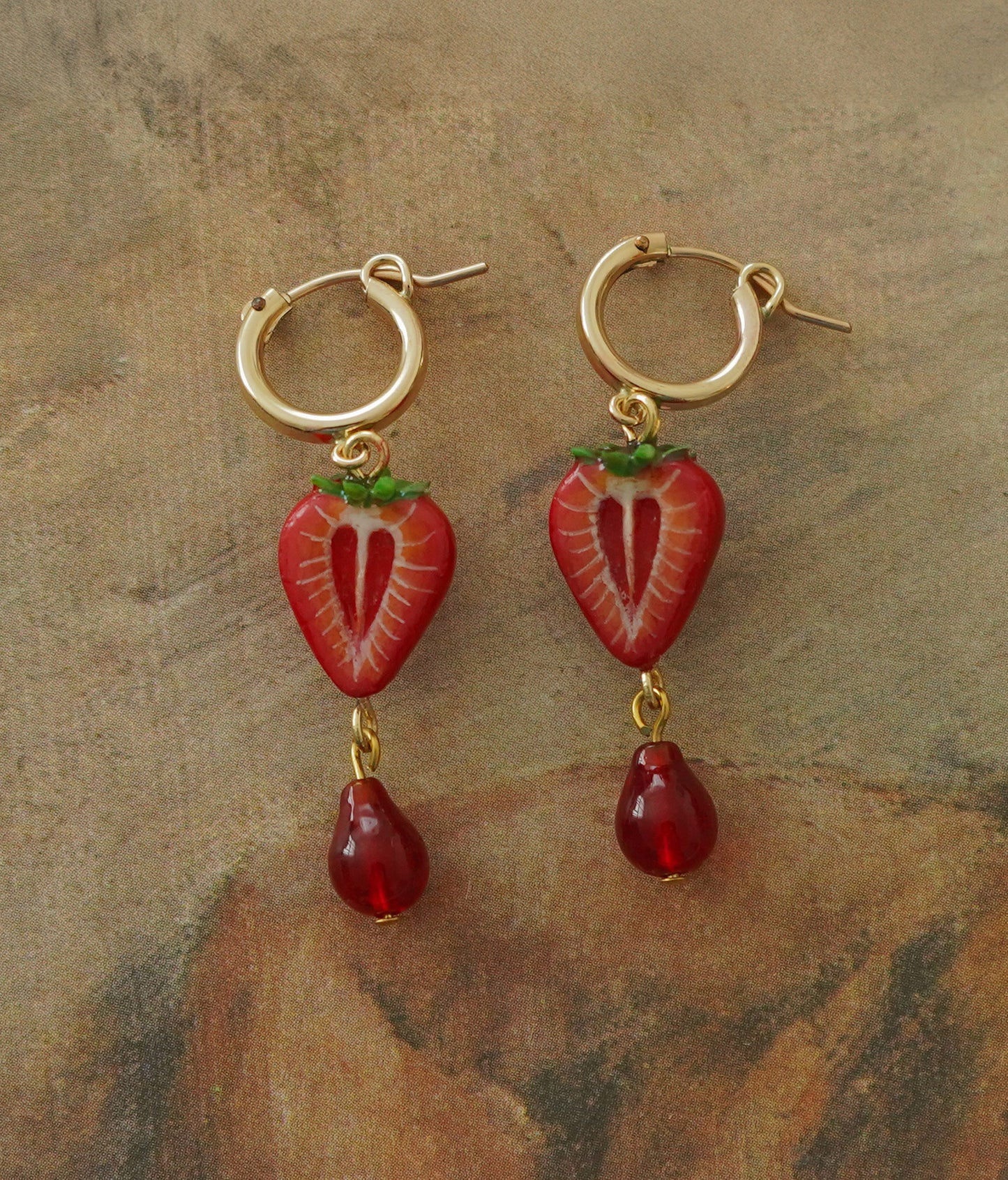 Strawberry Earrings