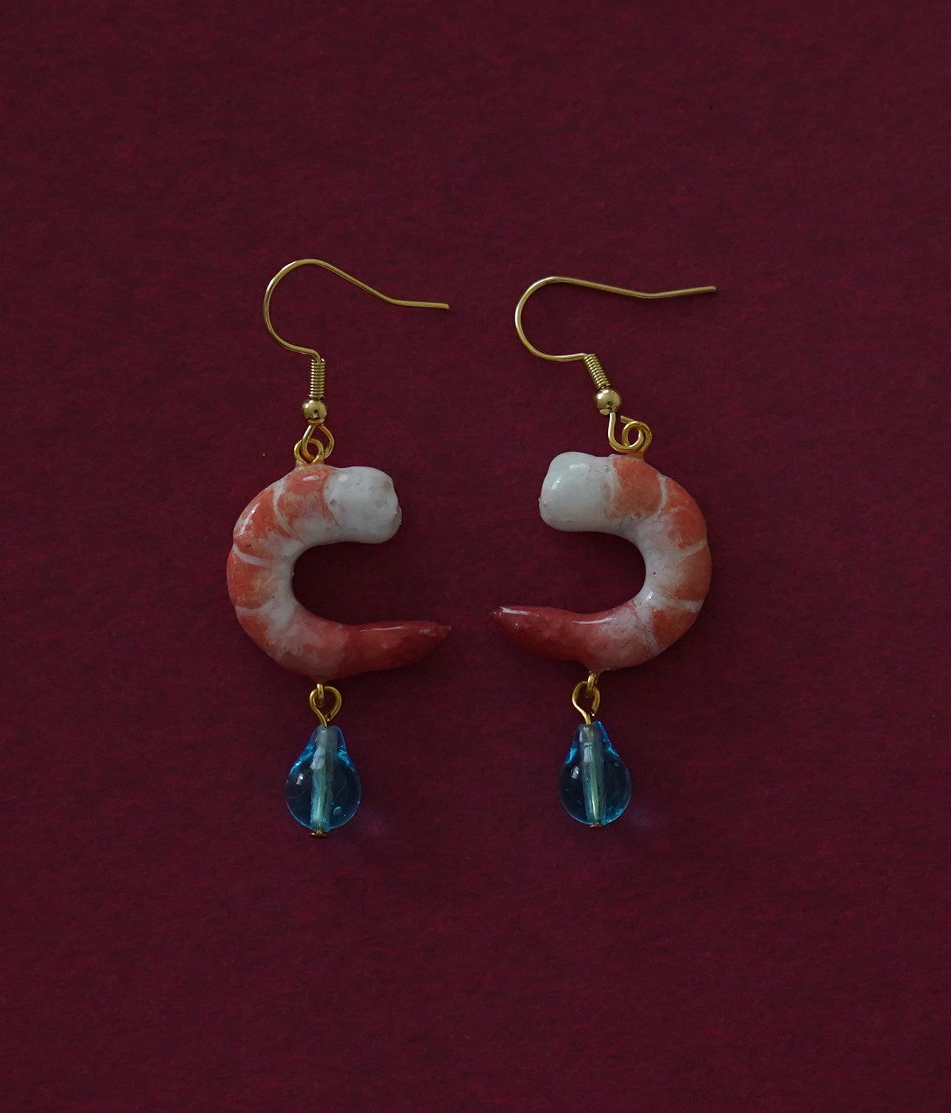 Shrimp Earrings