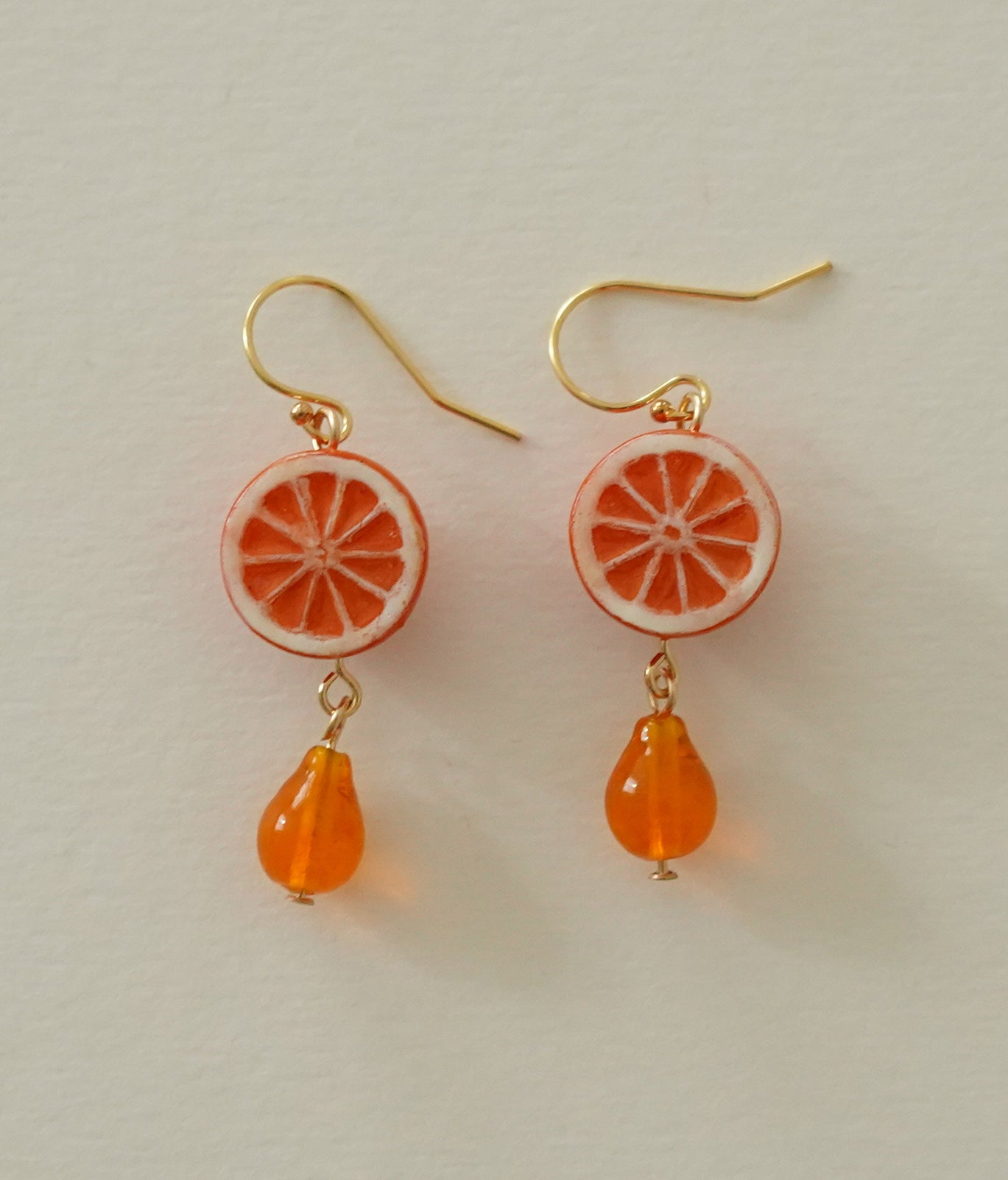 Orange Earrings