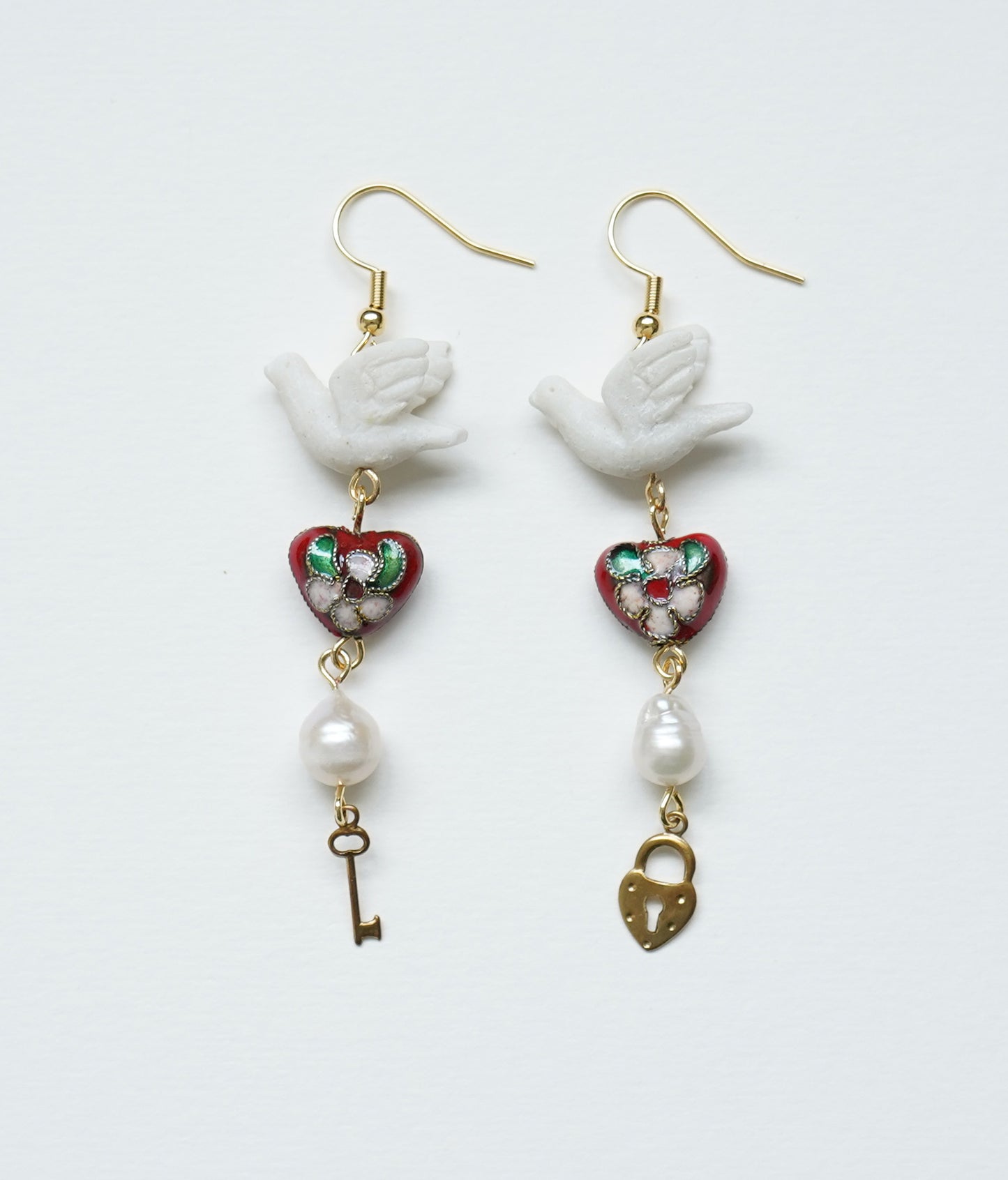 Messenger Charm Earrings