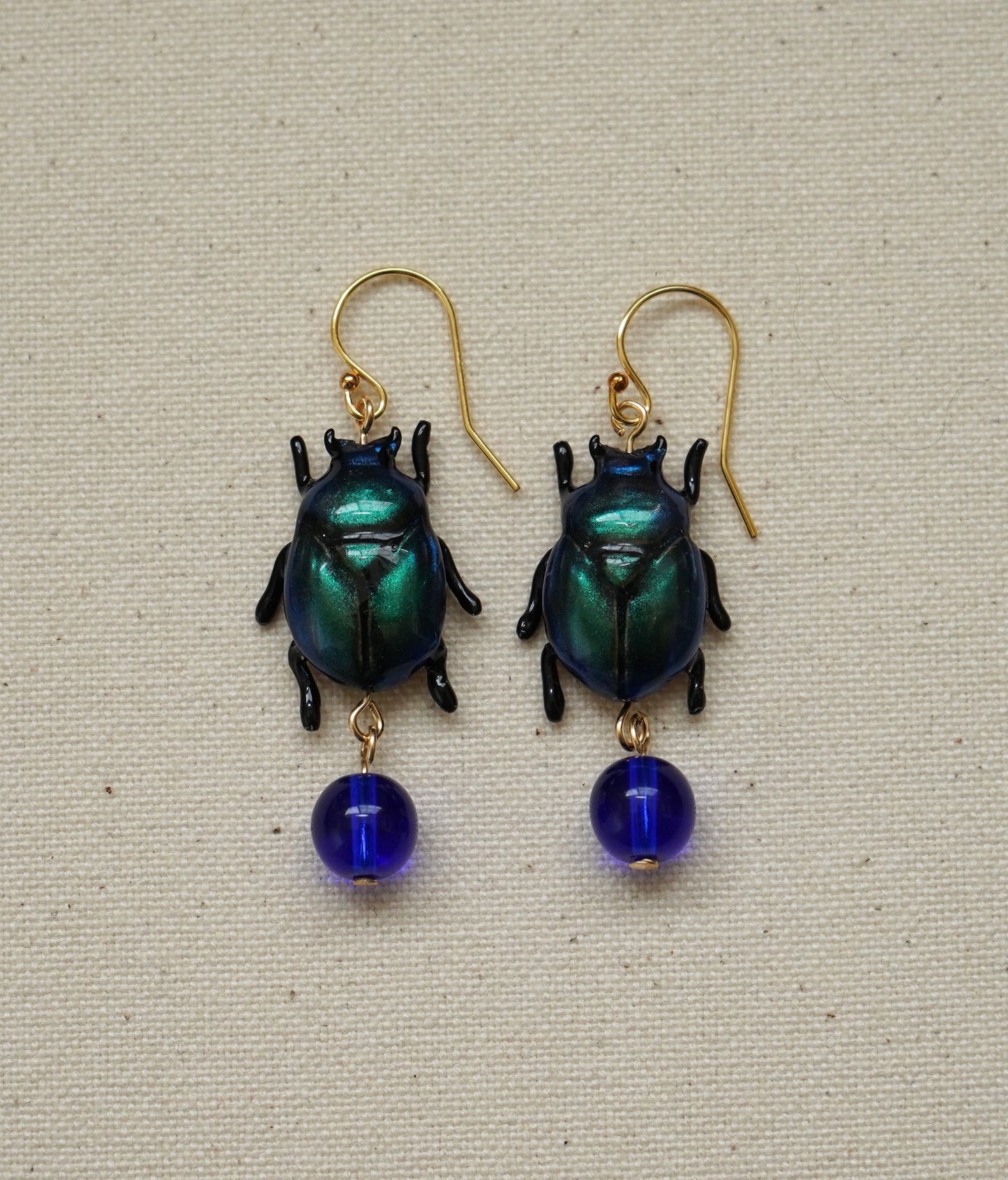 Scarab Earrings