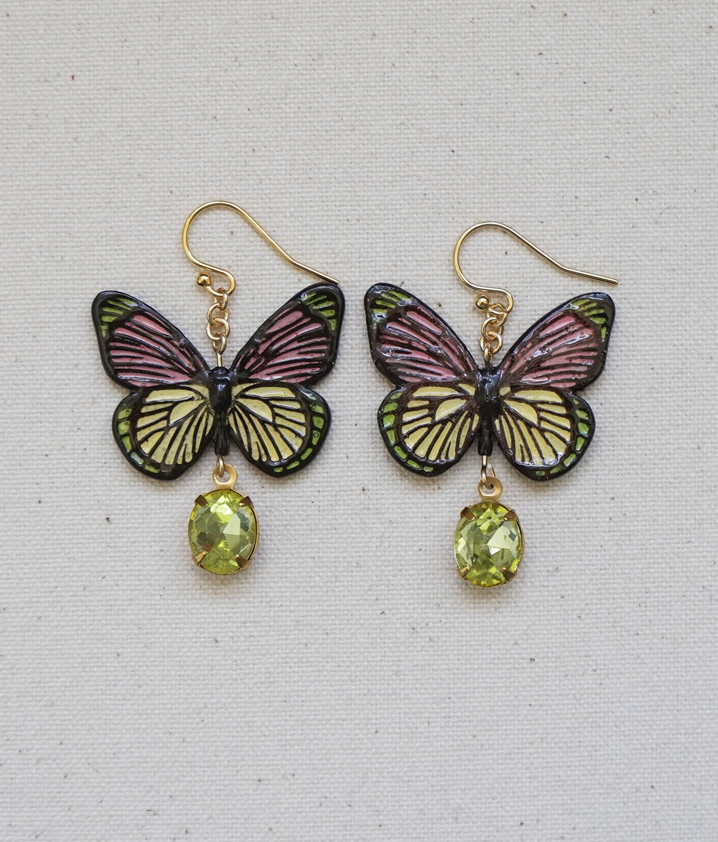 Pastel Papillon Butterfly Earrings