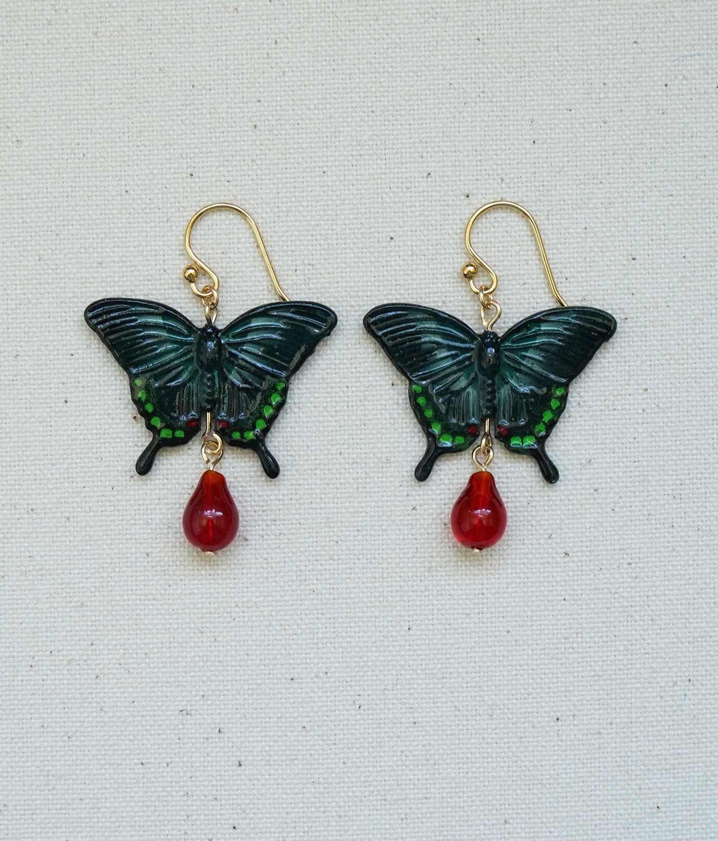 Swallowtail Butterfly Earrings