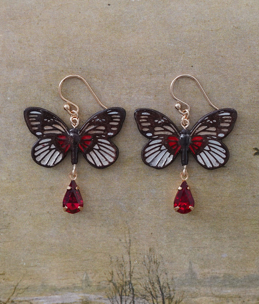 Moth Earrings