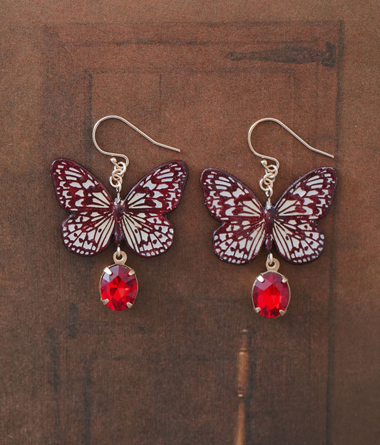 Paper Kite Butterfly Earrings