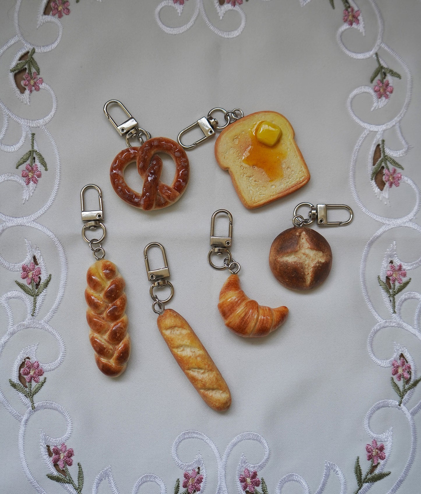 Bread Keychains
