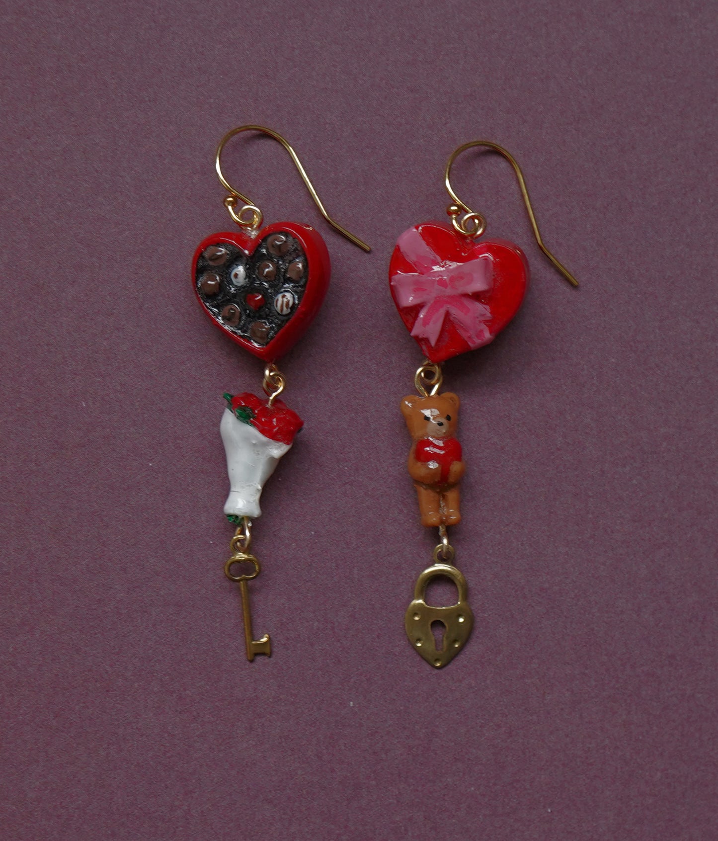 Chocolate Box Earrings V.2
