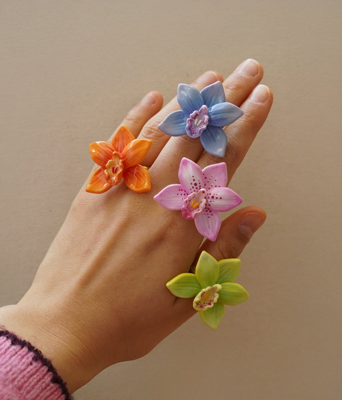 Cymbidium Orchid Rings