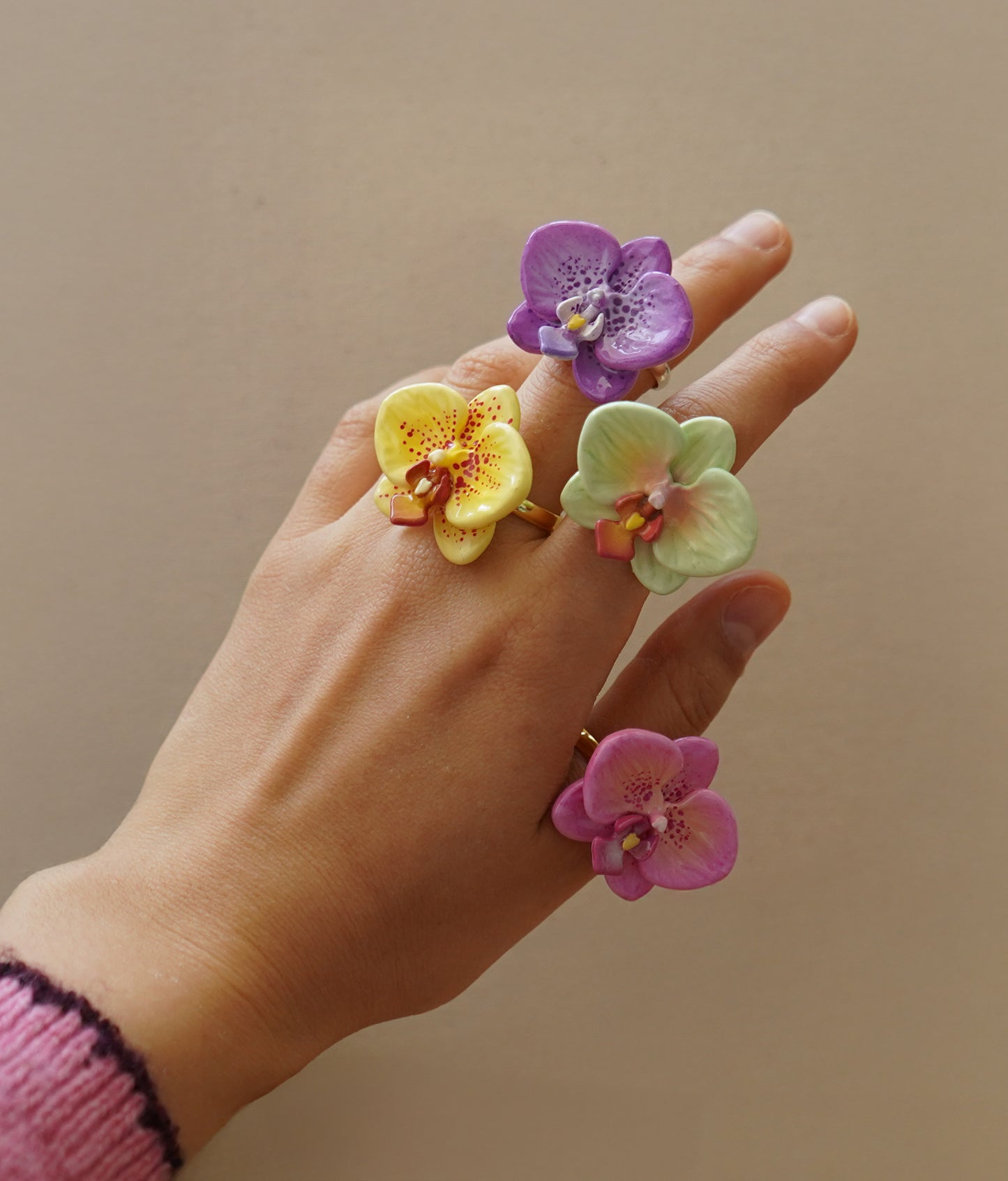 Moth Orchid Rings