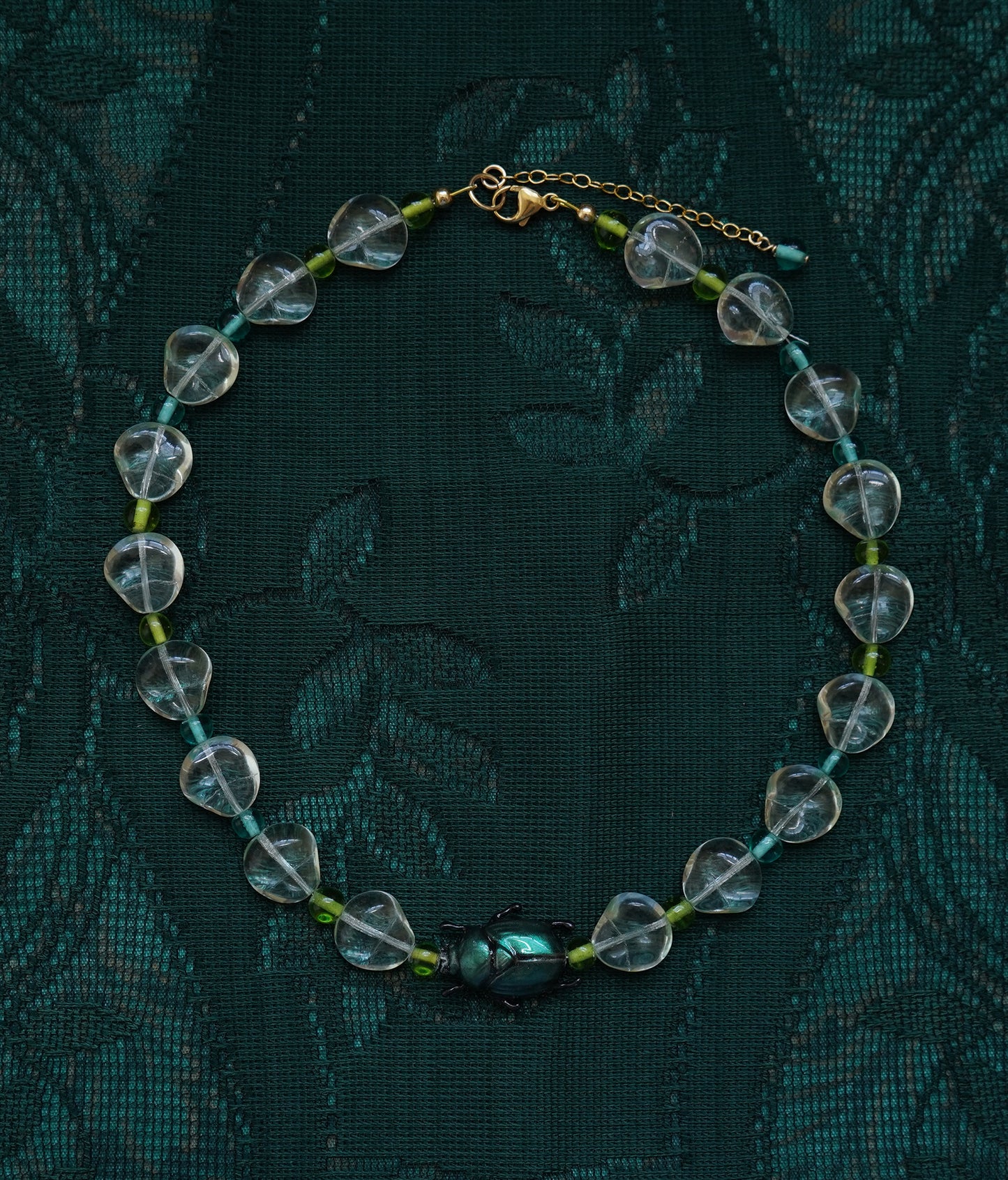Junebug Necklace (Green)