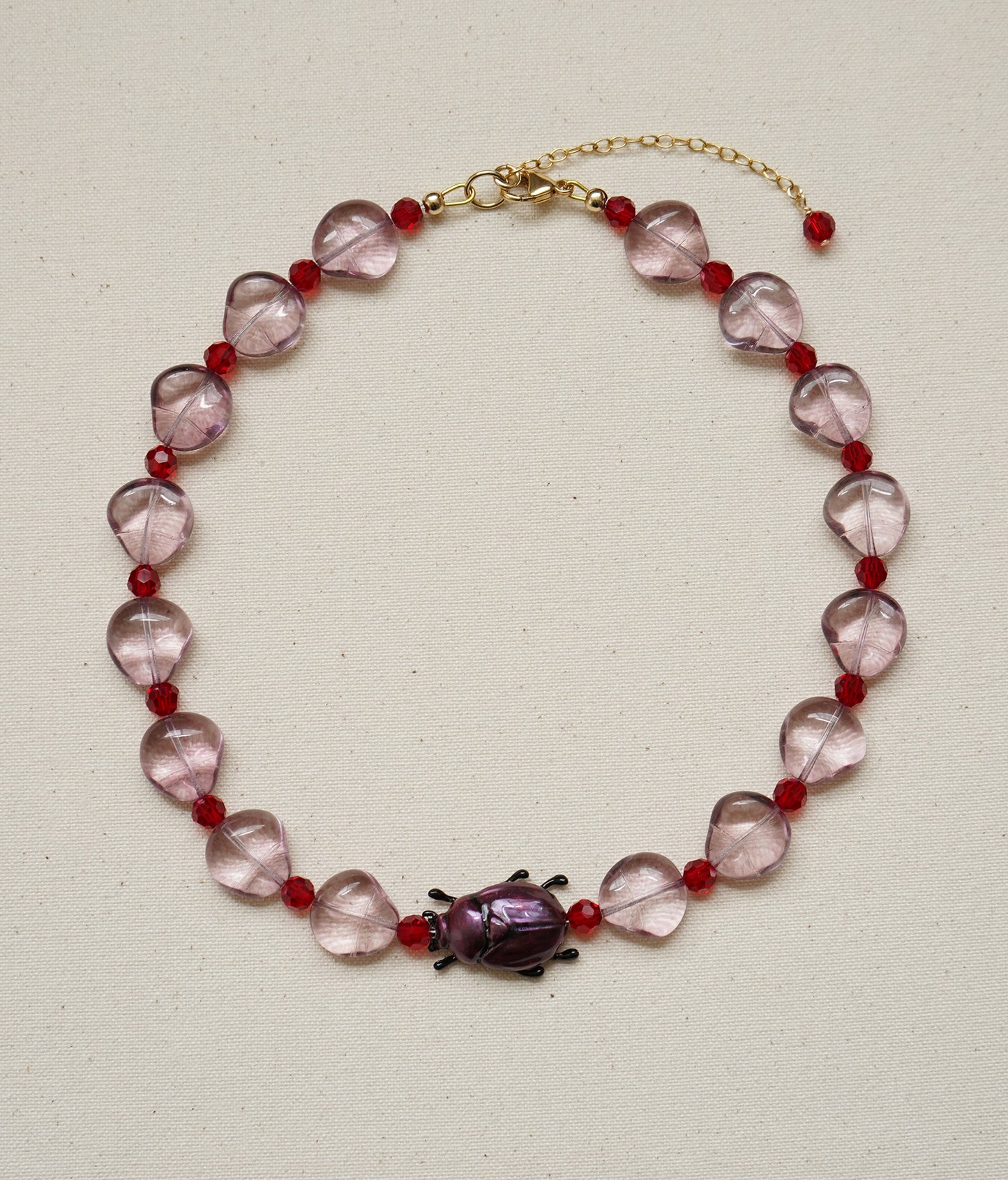 Junebug Necklace (Purple)