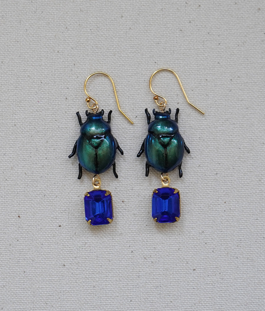 Scarab Earrings