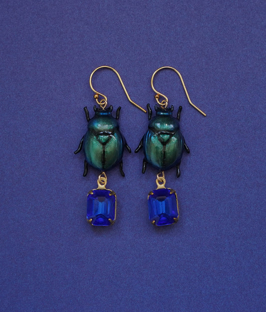 Scarab Earrings