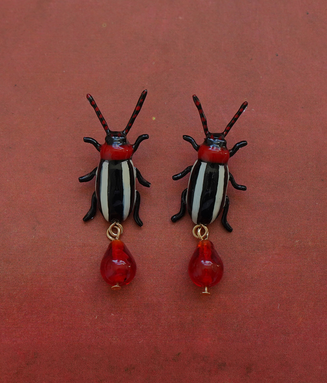 Firefly Hook Earrings (Ivory)