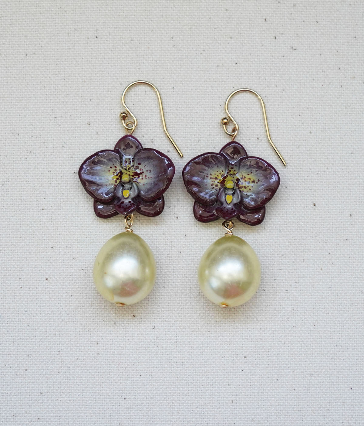 Moth Orchid Earrings V.1