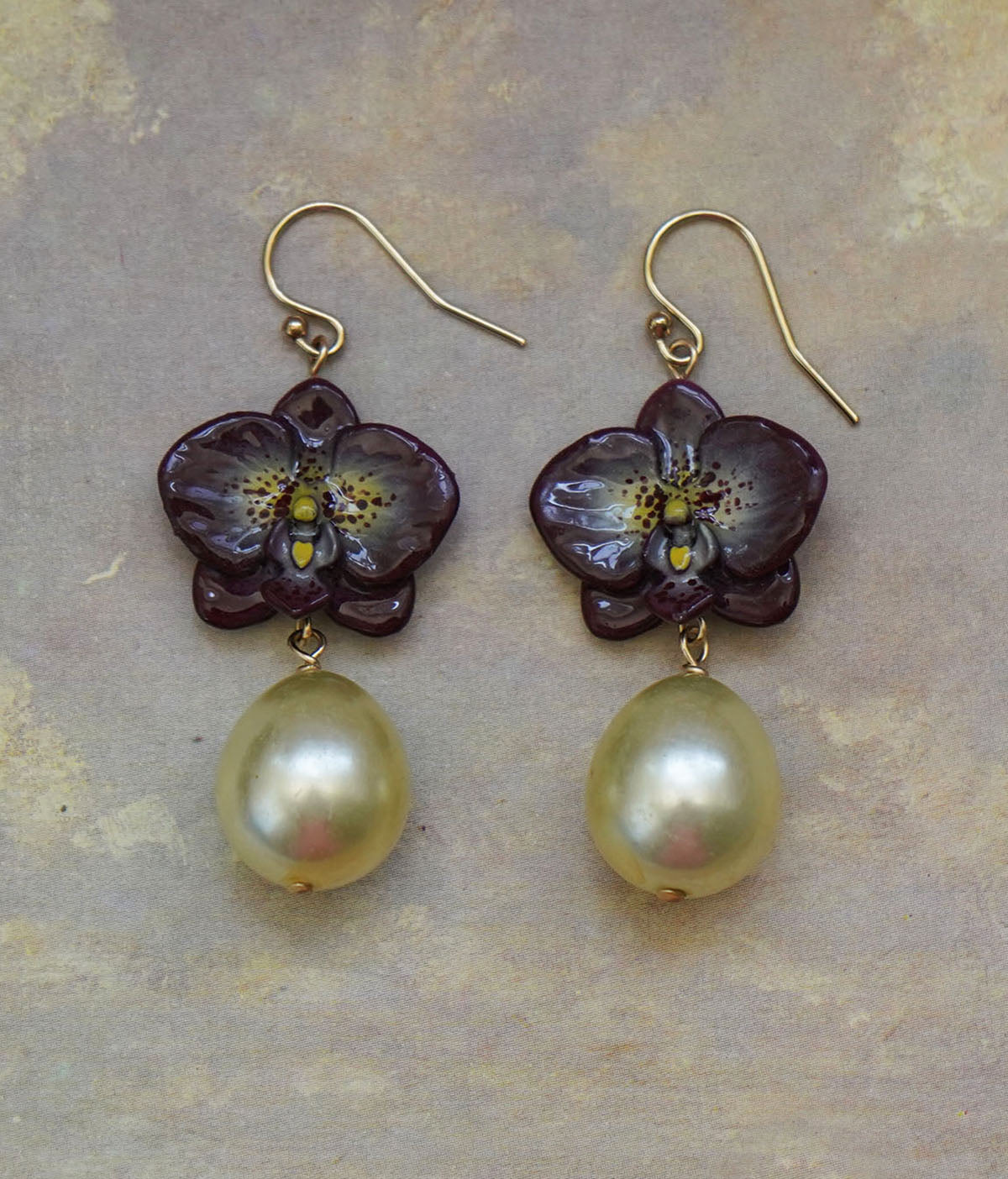 Moth Orchid Earrings V.1