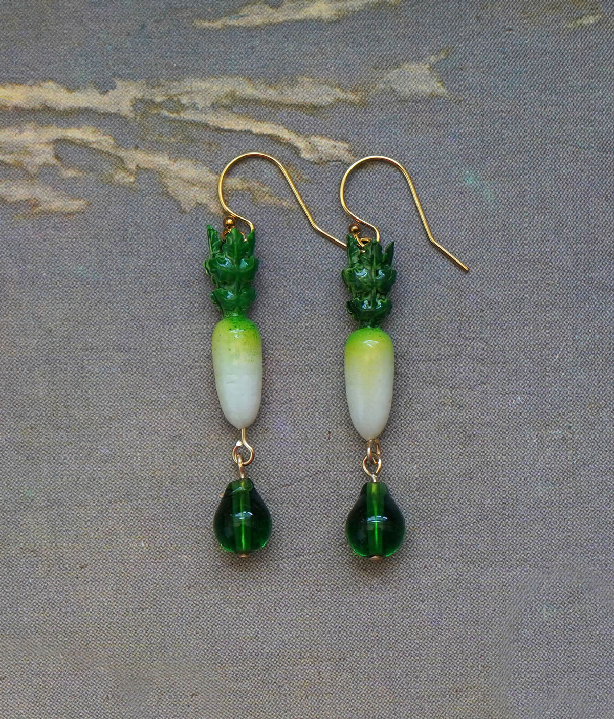 Korean Radish Earrings