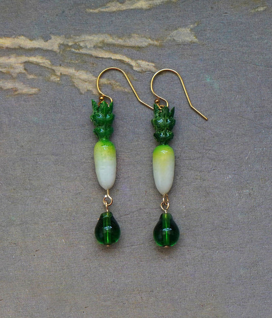Korean Radish Earrings