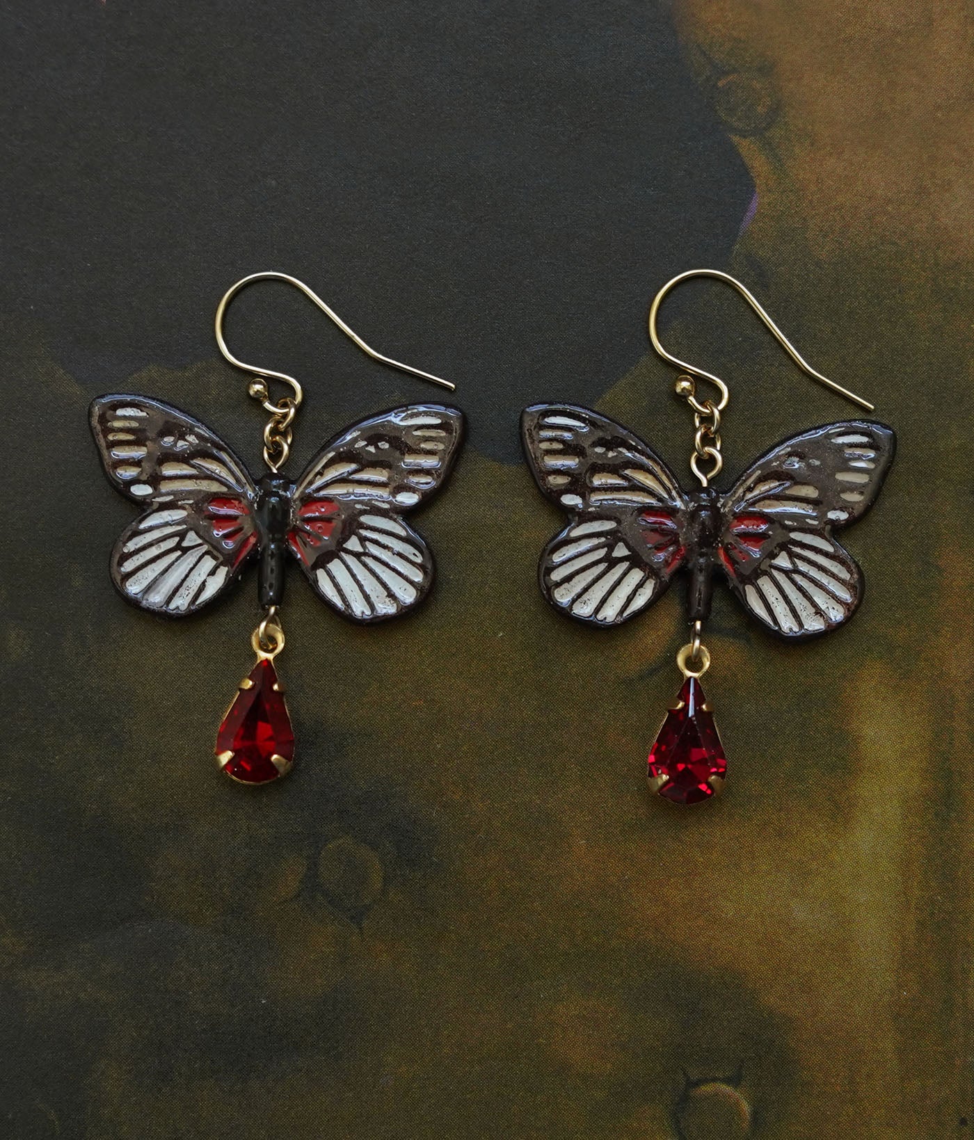 Moth Earrings