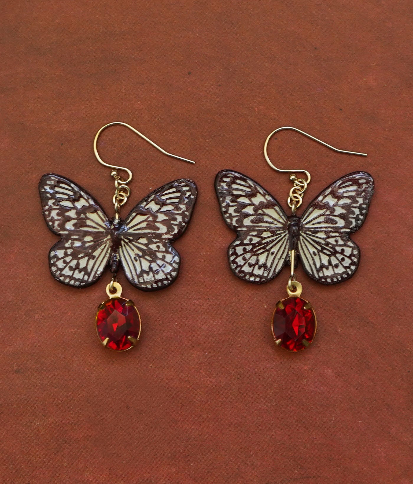 Paper Kite Butterfly Earrings